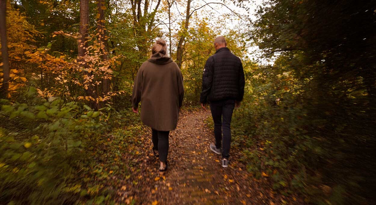 Wandelcoaching in de natuur als ondersteuning bij stress, eenzaamheid en mentale onrust.